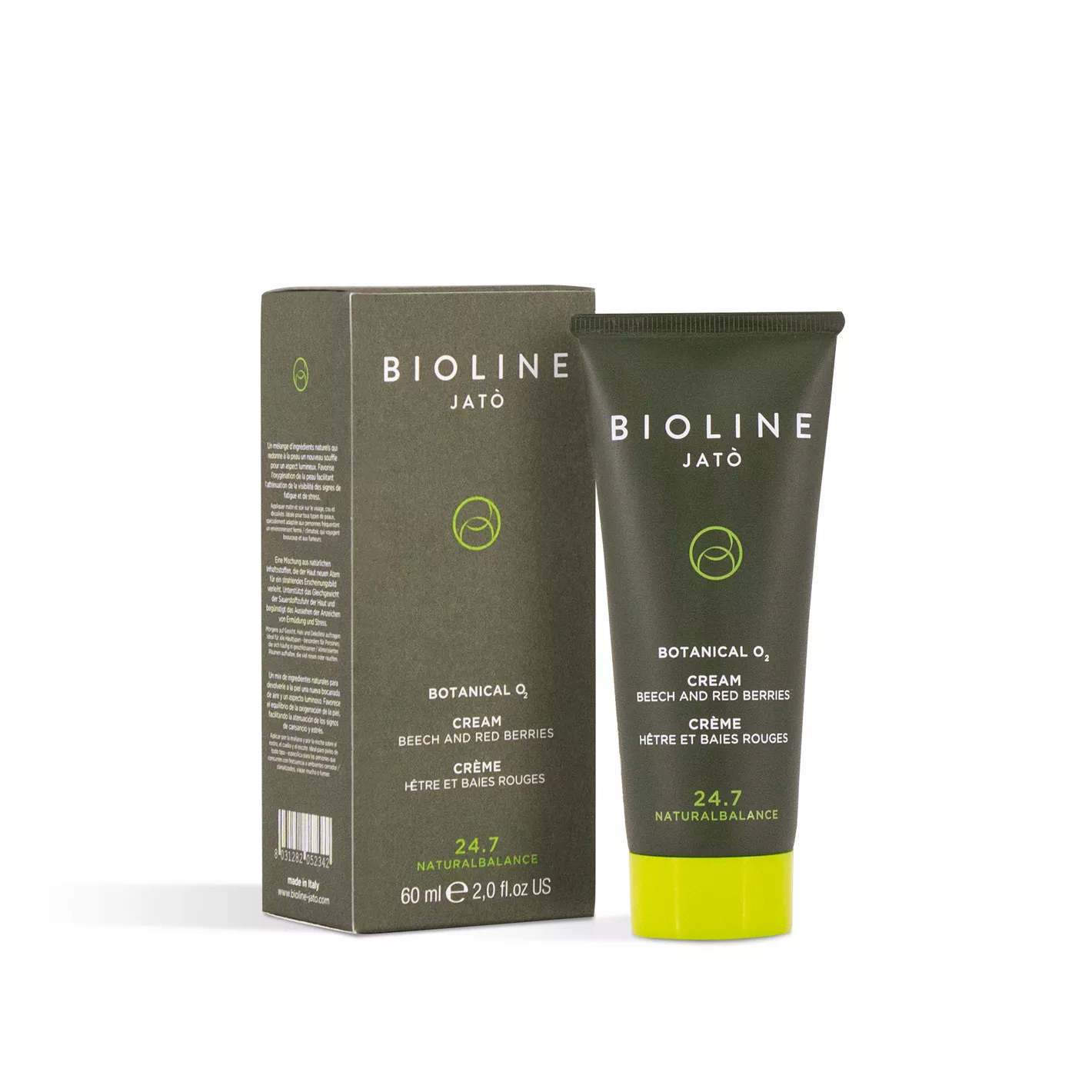 24.7NaturalBalance Botanical O2 Cream 60ml