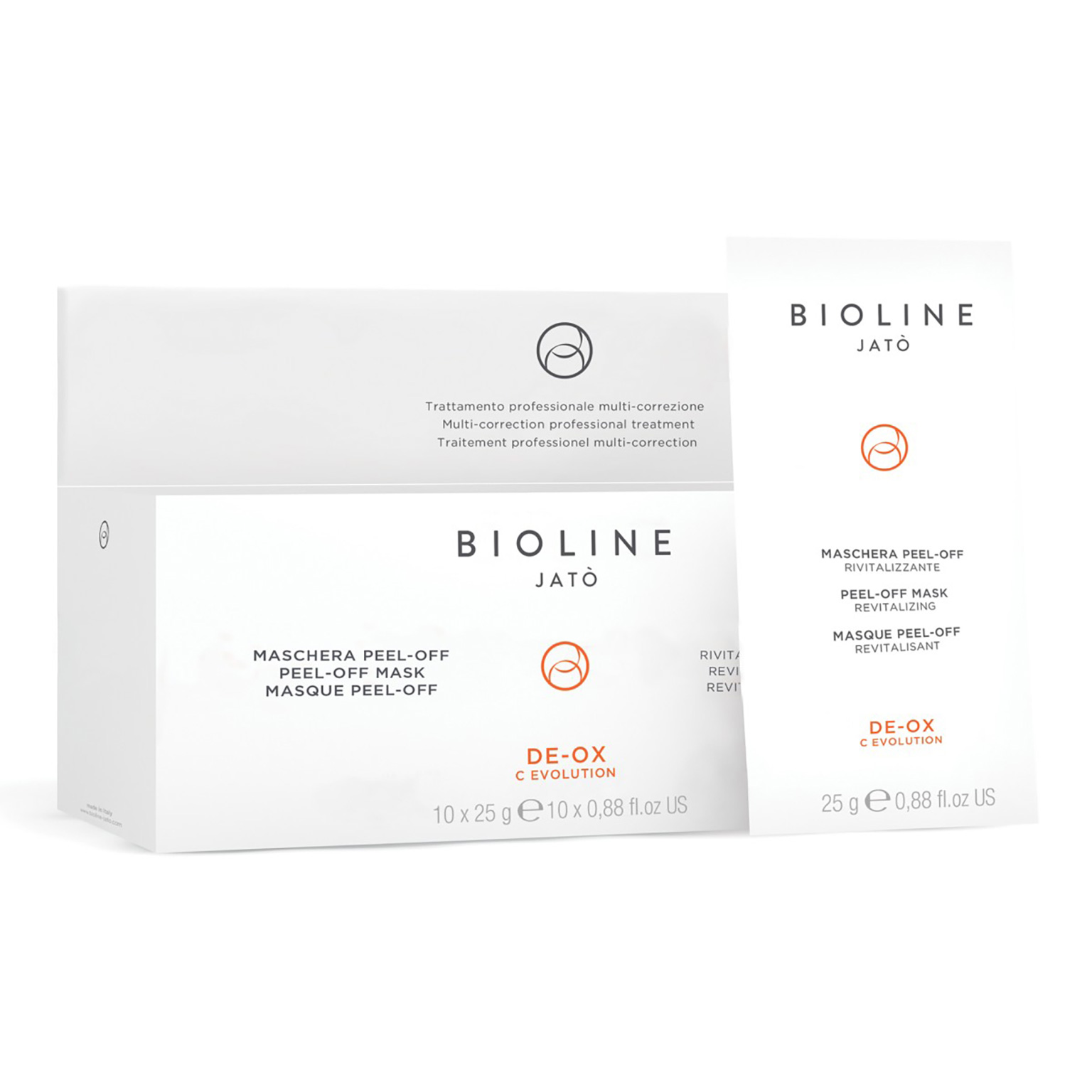 De-Ox C Evolution PEEL-OFF MASK REVITALIZING  10 x 25 g