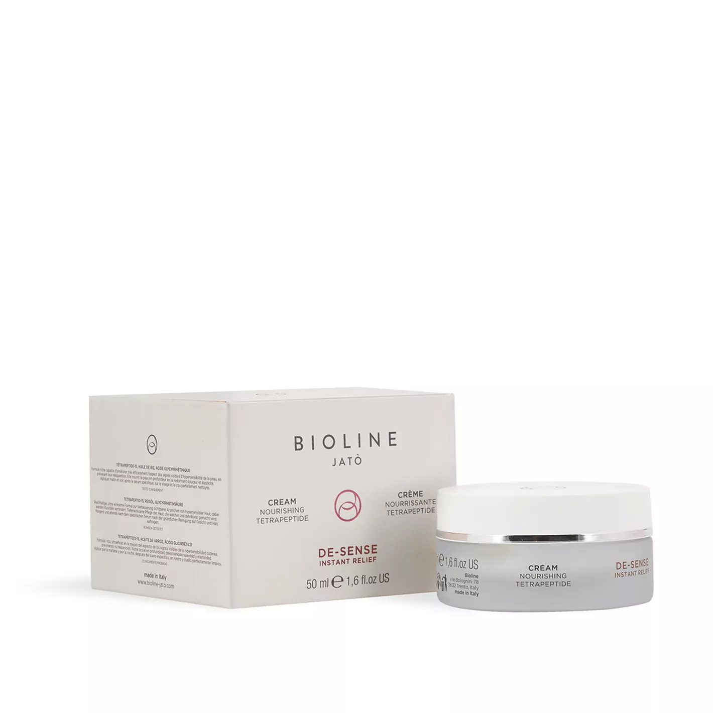 De-Sense Istant Relief NOURISHING CREAM TETRAPEPTIDE 50ml